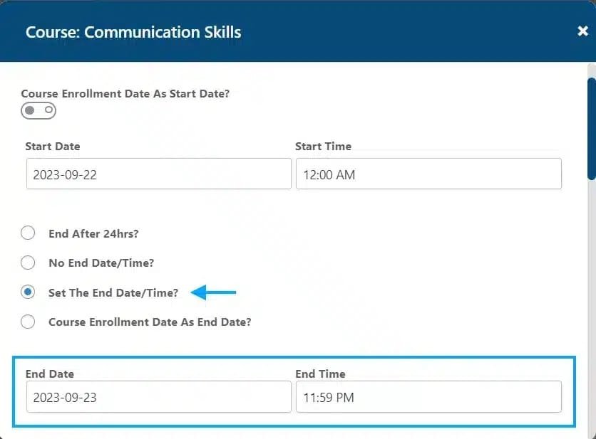 wpinnovators product access scheduler for learndash select end date image wpinnovators product access scheduler for learndash select end date image