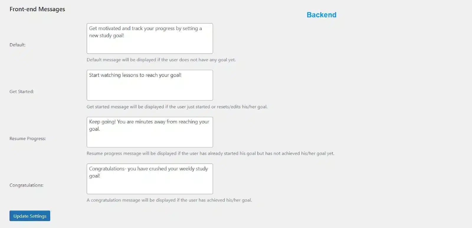 wpinnovators product learning goals for learndash frontend messages image wpinnovators product learning goals for learndash frontend messages image