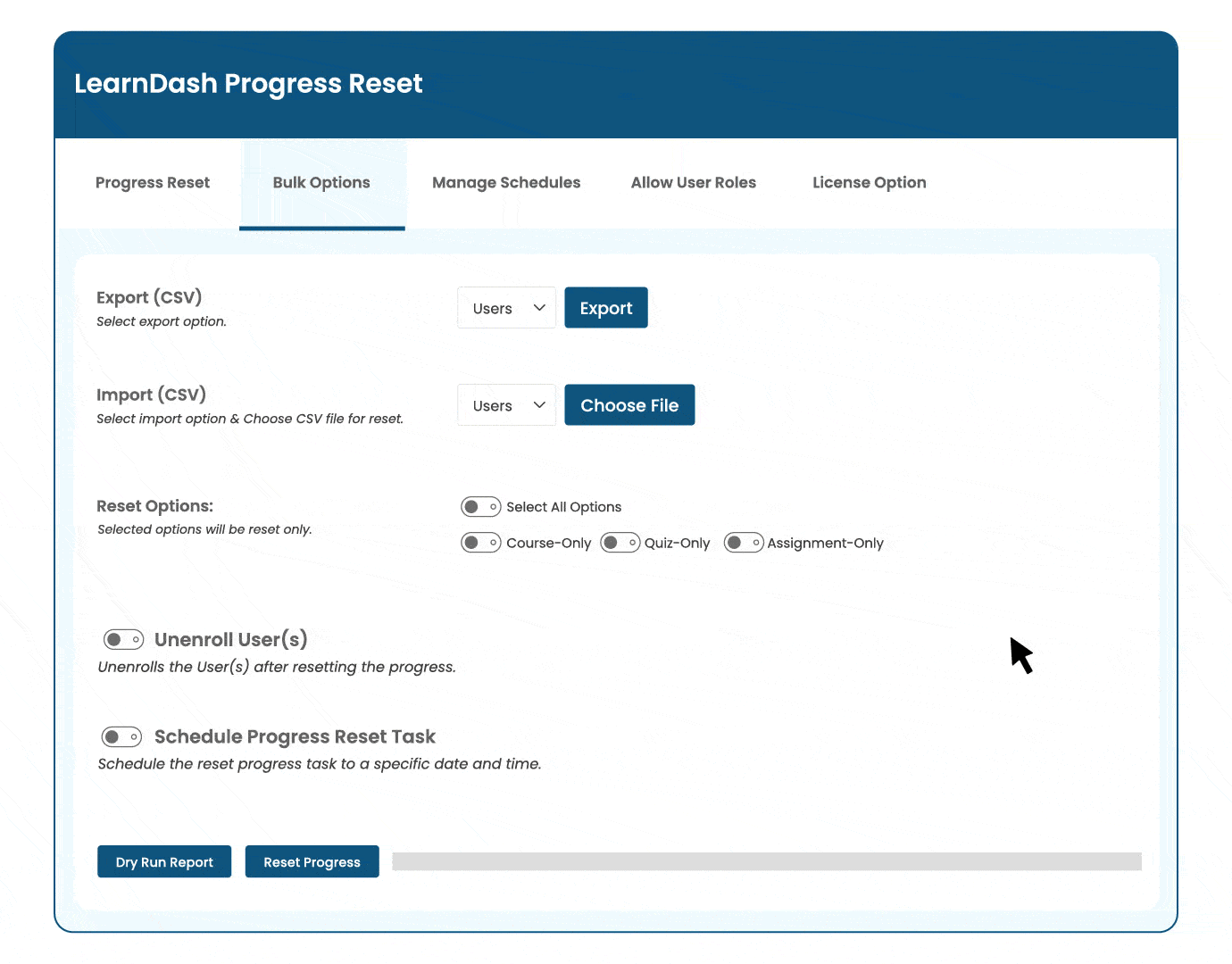 wpinnovators product progress reset for learndash bulk import export image wpinnovators product progress reset for learndash bulk import export image