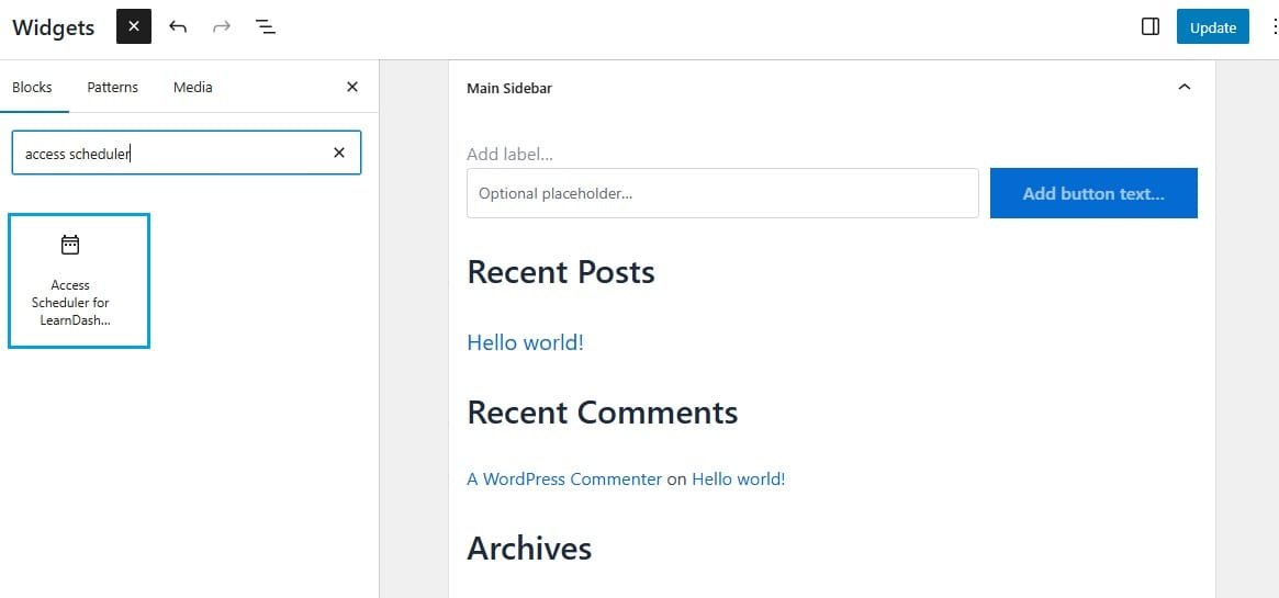 wpinnovators product access scheduler for learndash widget image wpinnovators product access scheduler for learndash widget image