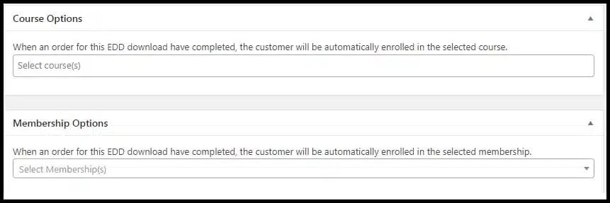 wpinnovators product edd integration for lifterlms course and membership options backend image wpinnovators product edd integration for lifterlms course and membership options backend image
