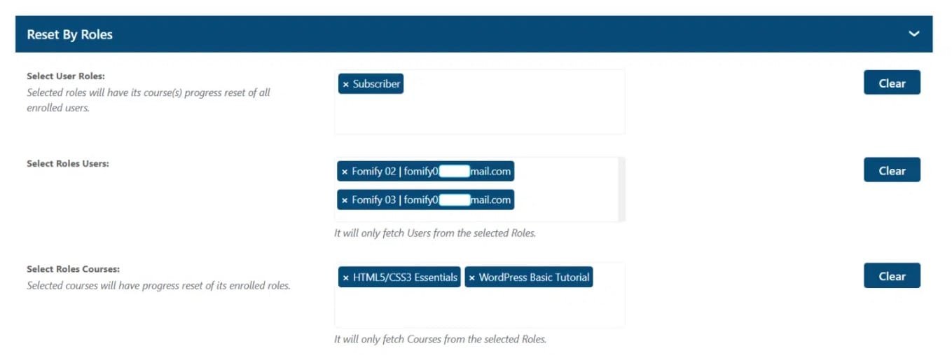 wpinnovators product progress reset for learndash reset by roles select roles courses image wpinnovators product progress reset for learndash reset by roles select roles courses image