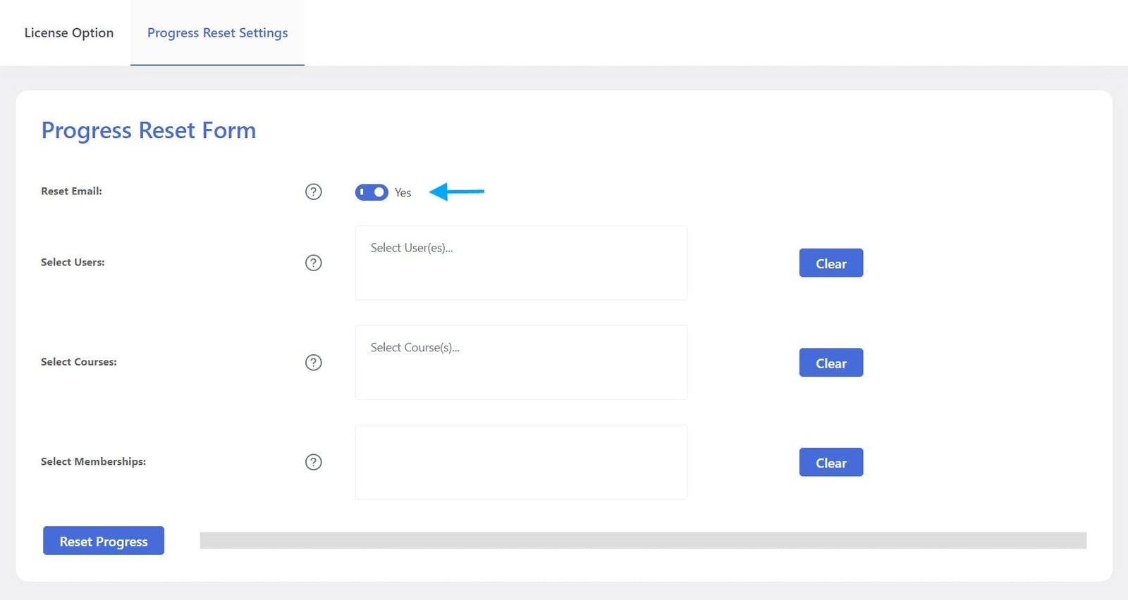 wpinnovators product progress reset for lifterlms reset email image