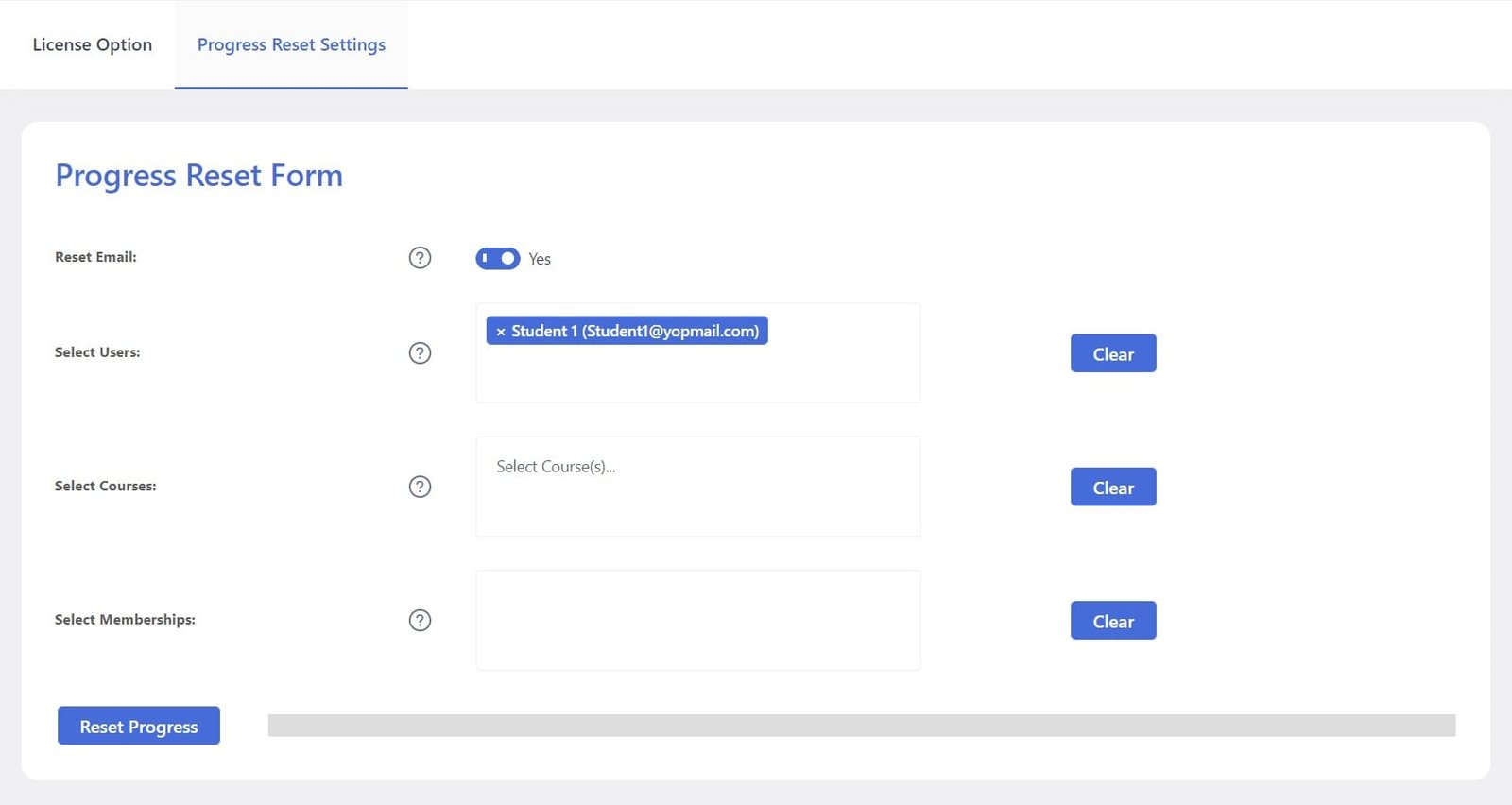 wpinnovators product progress reset for lifterlms select users image