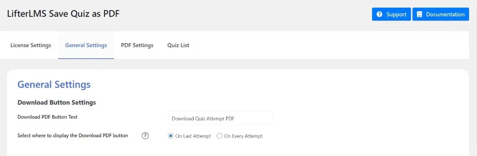 wpinnovators product save quiz as pdf for lifterlms download quiz reports as pdf files image