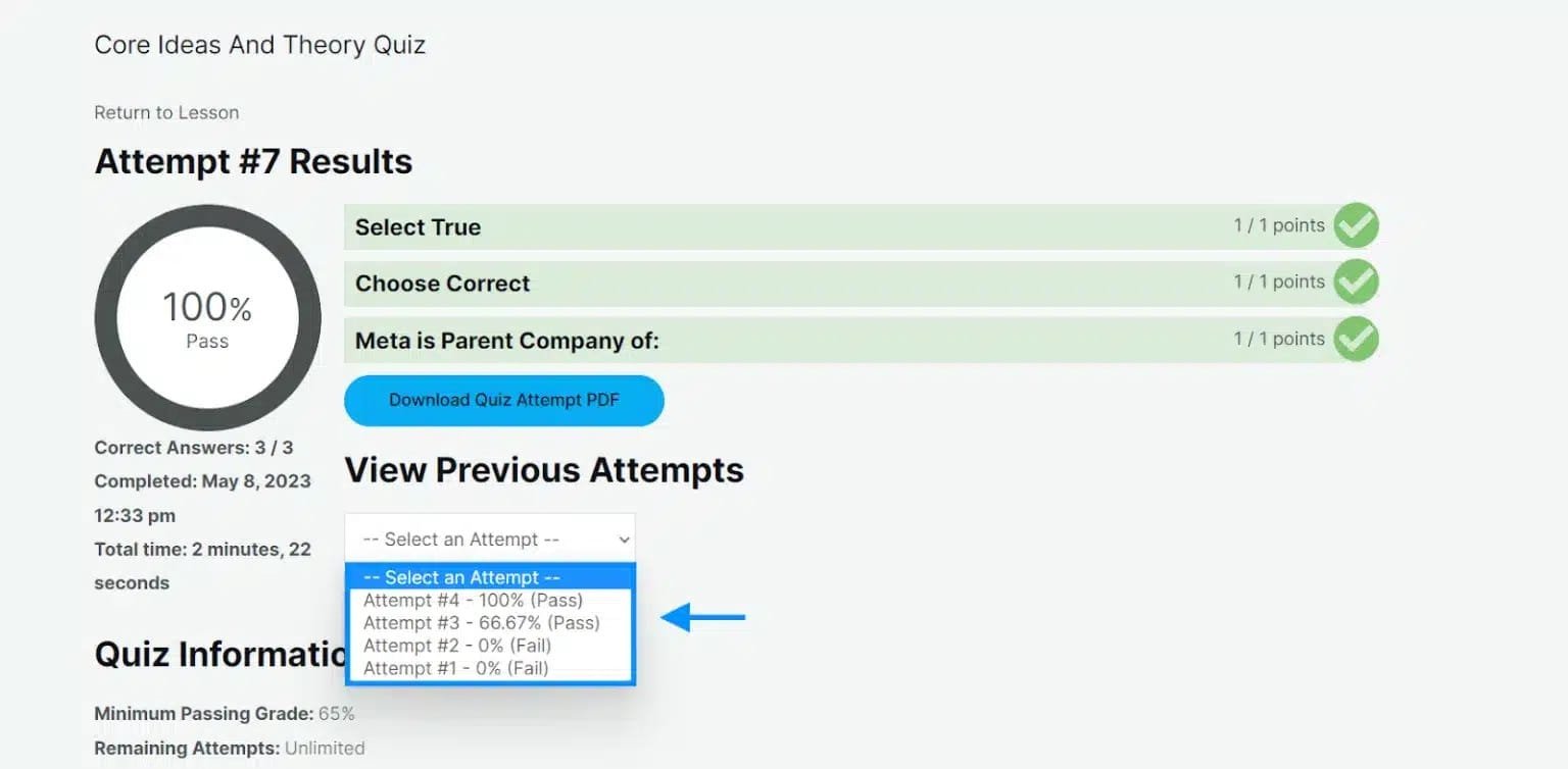 wpinnovators product save quiz as pdf for lifterlms view previous attempts image wpinnovators product save quiz as pdf for lifterlms view previous attempts image