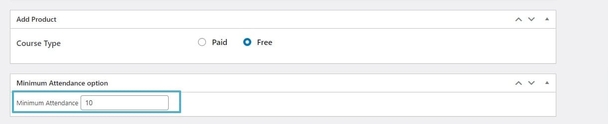 wpinnovators product attendance management for tutorlms minimum attendance option image wpinnovators product attendance management for tutorlms minimum attendance option image