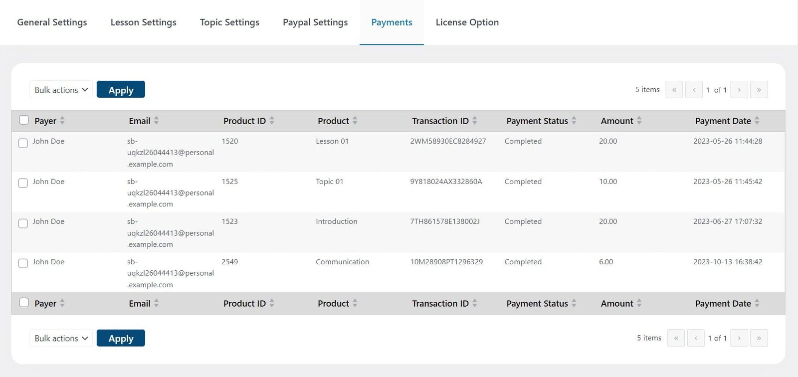 wpinnovators product premium content for learndash payments image