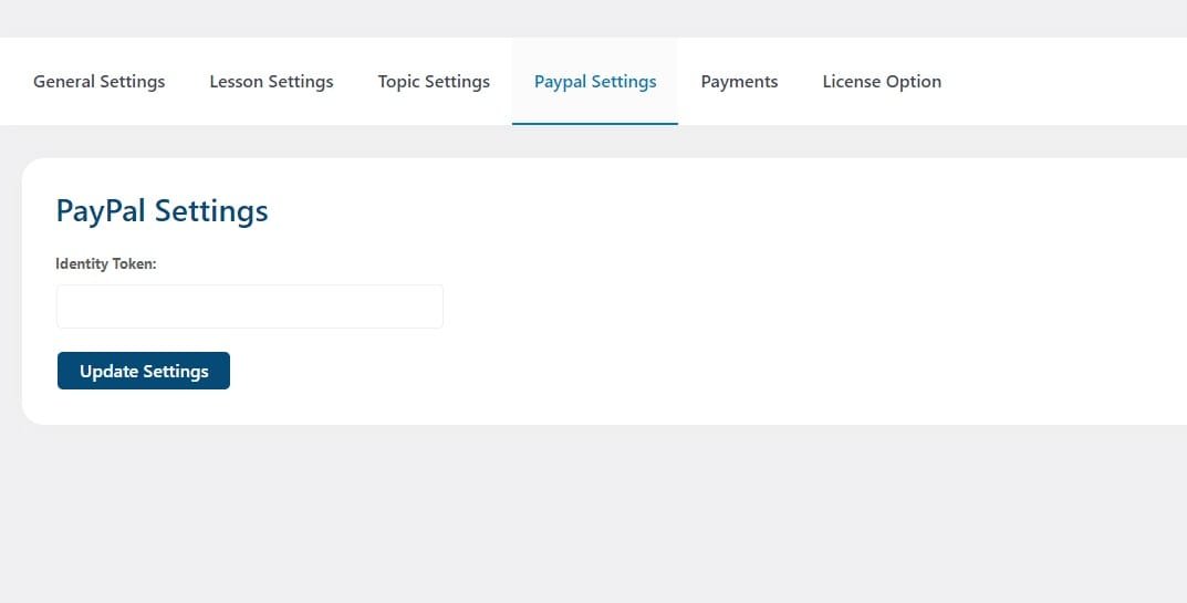 wpinnovators product premium content for learndash paypal settings image