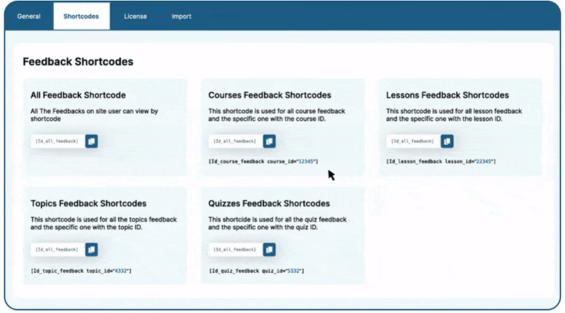 wpinnovators product student feedback for learndash using shortcodes you can easily display student feedback on any post page image wpinnovators product student feedback for learndash using shortcodes you can easily display student feedback on any post page image