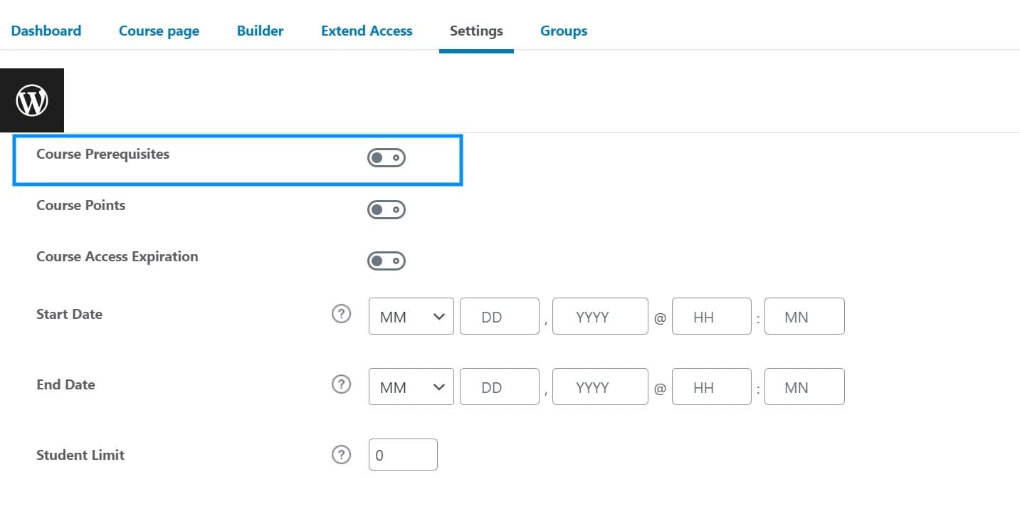 wpinnovators product adaptive learning for learndash course settings 01 wpinnovators product adaptive learning for learndash course settings 01