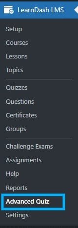 wpinnovators product advanced quizzes for learndash main menu image wpinnovators product advanced quizzes for learndash main menu image