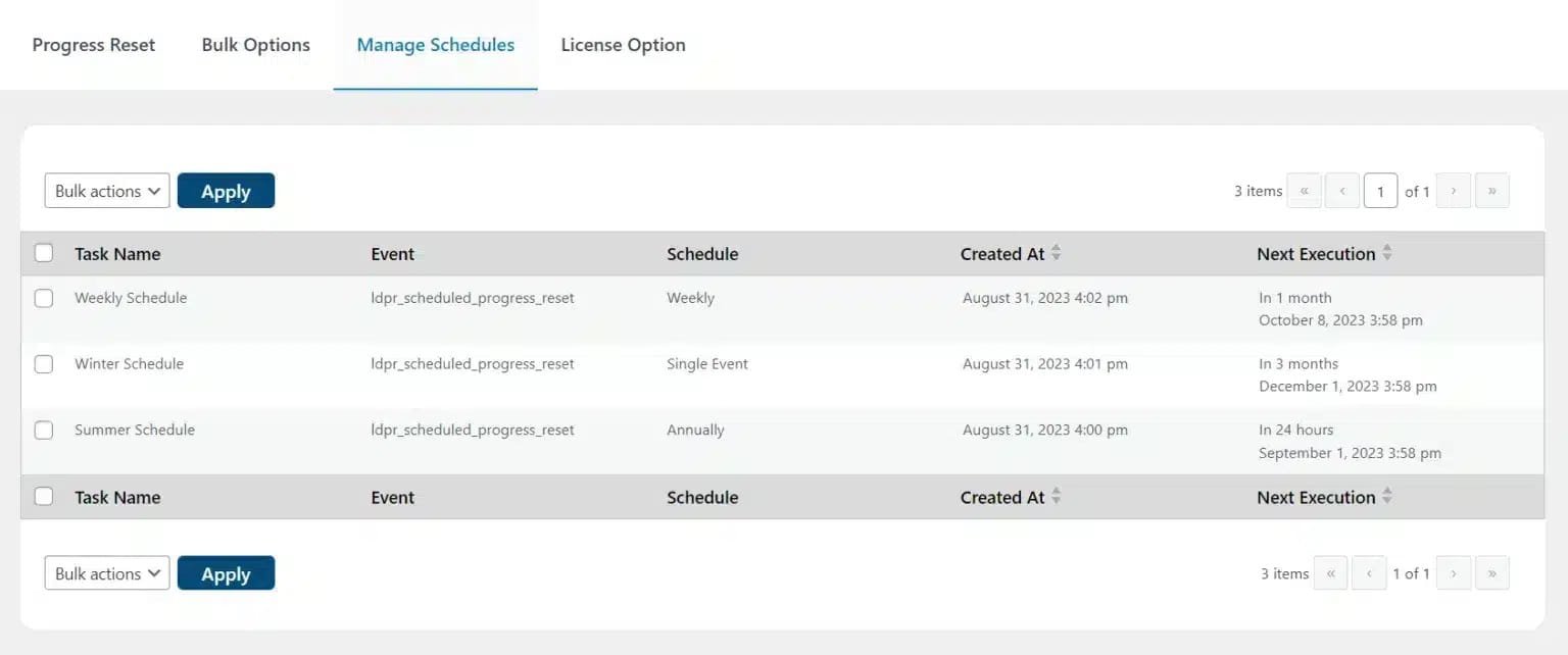 wpinnovators product progress reset for learndash manage schedules image wpinnovators product progress reset for learndash manage schedules image