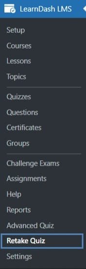 wpinnovators product retake quiz for learndash main menu image wpinnovators product retake quiz for learndash main menu image