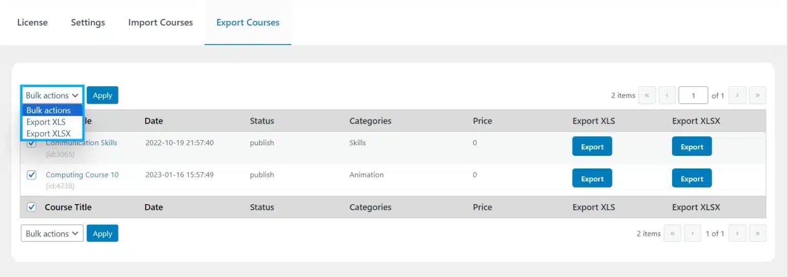 wpinnovators product course import export for tutorlms bulk actions image wpinnovators product course import export for tutorlms bulk actions image