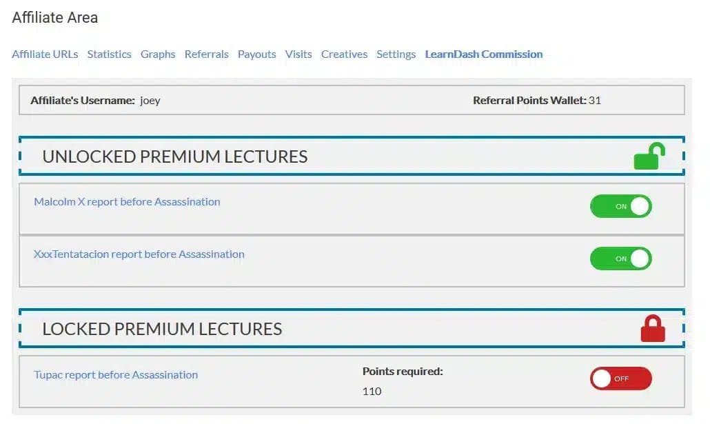 wpinnovators product learndash advanced integration for affiliatewp affiliate area image
