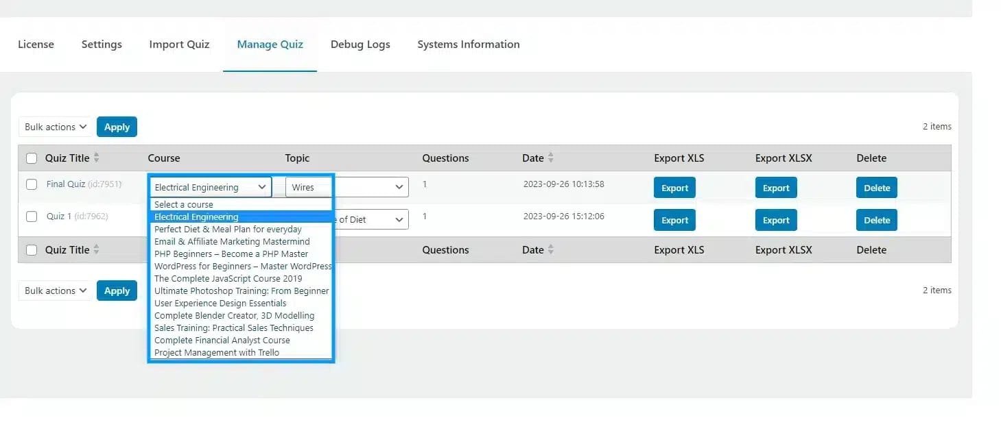 wpinnovators product quiz import export for tutorlms associate quizzes to courses image wpinnovators product quiz import export for tutorlms associate quizzes to courses image