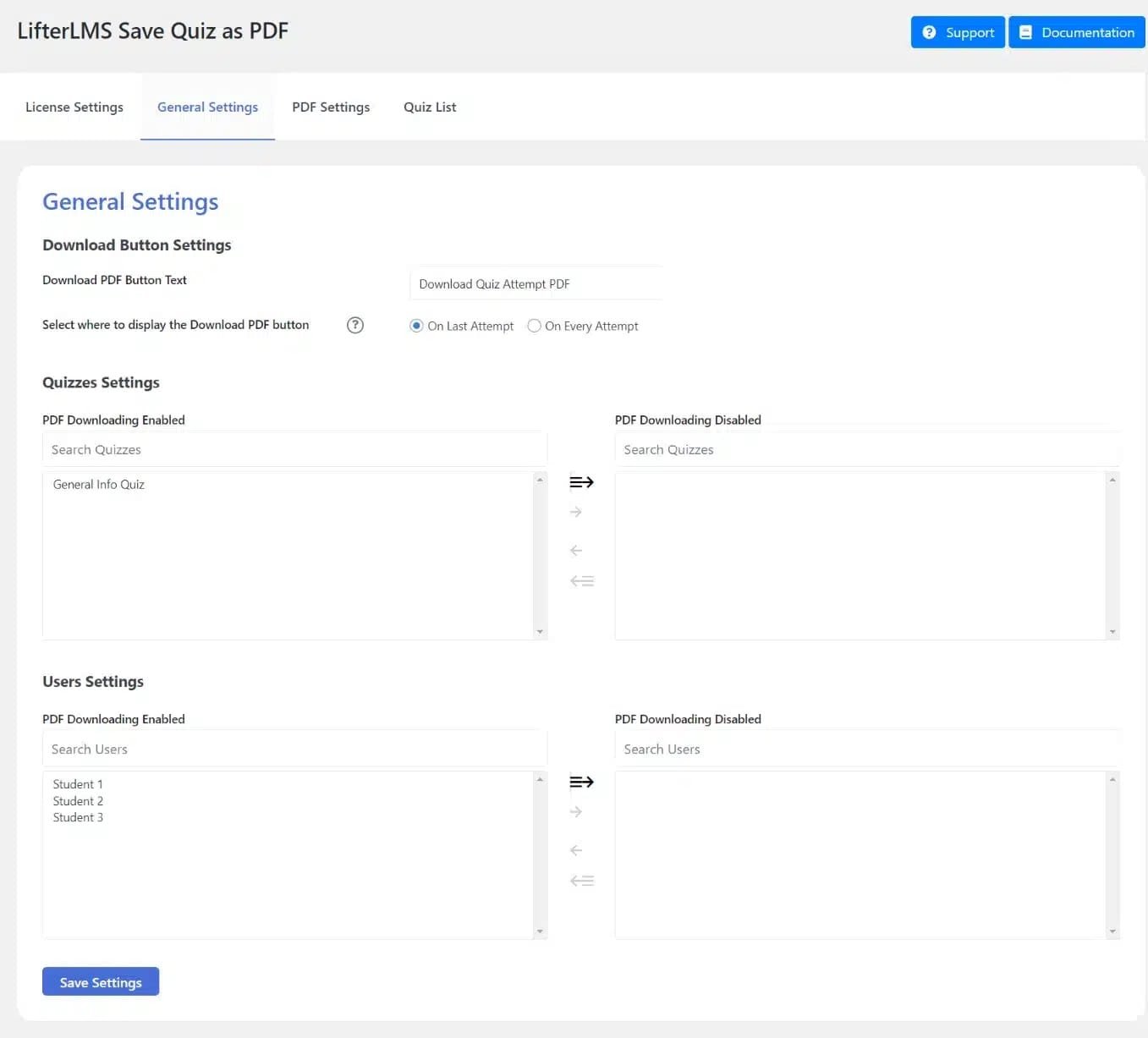 wpinnovators product save quiz as pdf for lifterlms general settings image wpinnovators product save quiz as pdf for lifterlms general settings image