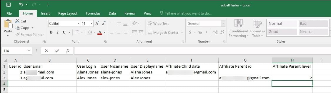 wpinnovators product sub affiliates for affiliatewp exported sub affiliates image