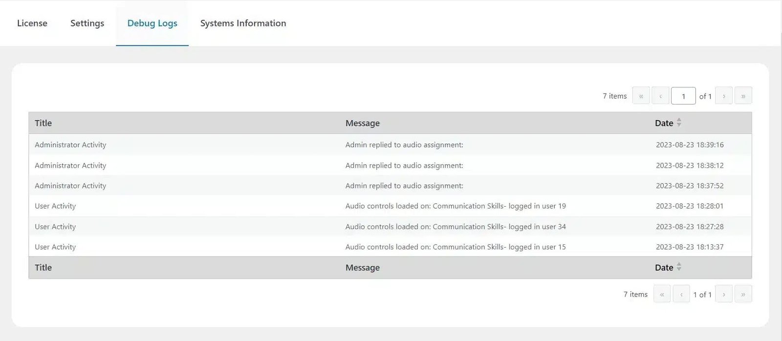 wpinnovators product audio assignment for learndash debug logs image wpinnovators product audio assignment for learndash debug logs image