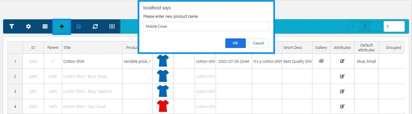 wpinnovators product products bulk editor for woocommerce add new product image