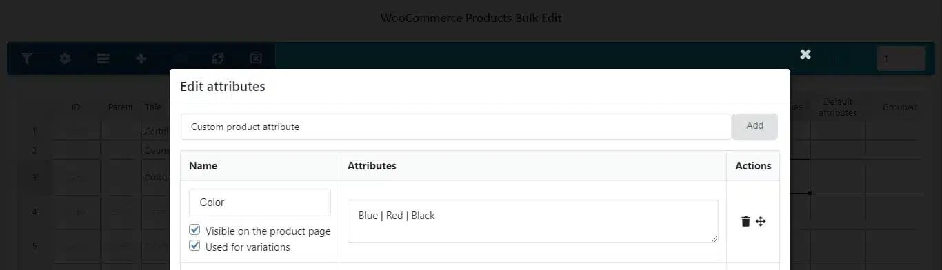 wpinnovators product products bulk editor for woocommerce edit attributes image