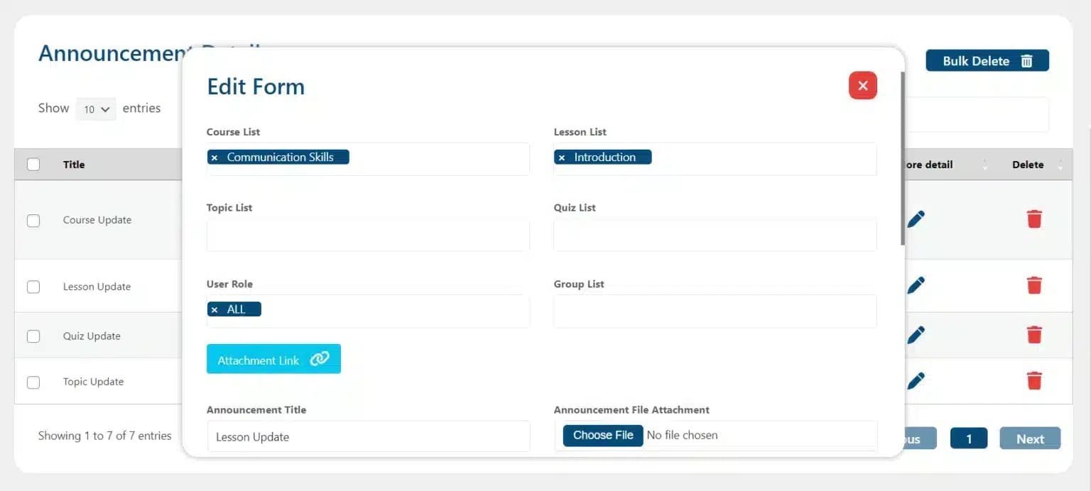 wpinnovators product announcements for learndash announcement lists edit form popup image wpinnovators product announcements for learndash announcement lists edit form popup image