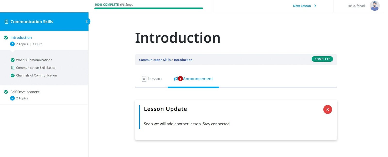 wpinnovators product announcements for learndash lesson announcement frontend image wpinnovators product announcements for learndash lesson announcement frontend image