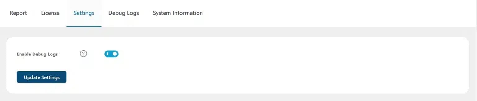 wpinnovators product quiz reports for learndash settings enable debug logs image wpinnovators product quiz reports for learndash settings enable debug logs image
