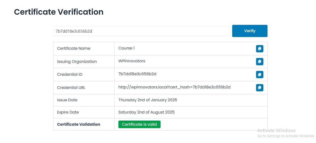 wpinnovators product certificate verify and share for tutorlms certificate verification image wpinnovators product certificate verify and share for tutorlms certificate verification image