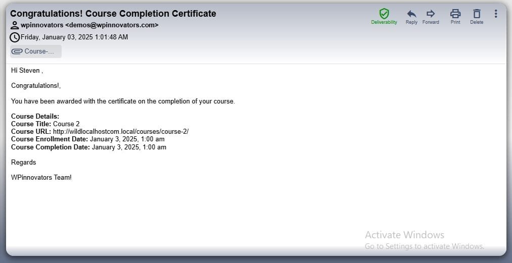 wpinnovators product multi choice certificates for learndash send certificates via email image wpinnovators product multi choice certificates for learndash send certificates via email image